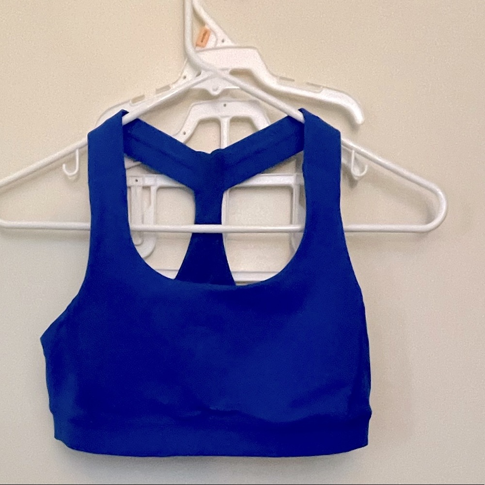 Royal Blue lululemon sports bra, size 6